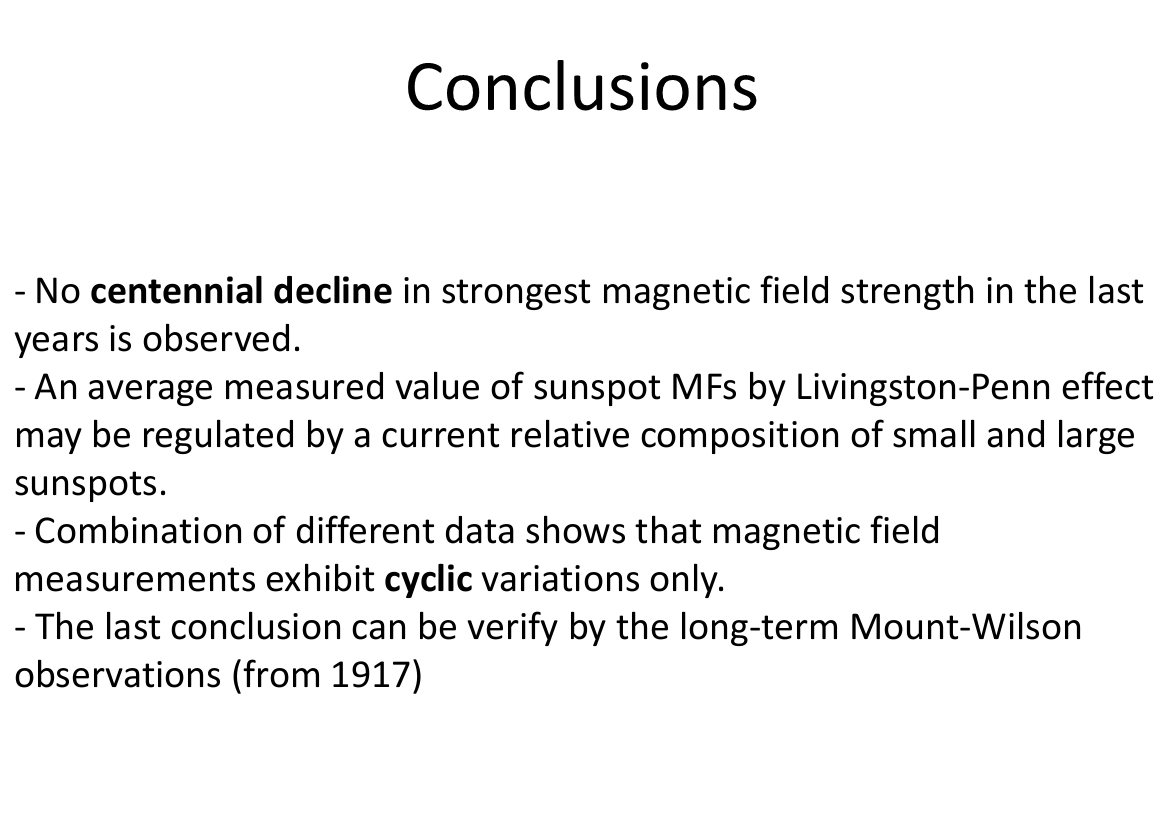 livingston and Penn L&P effect