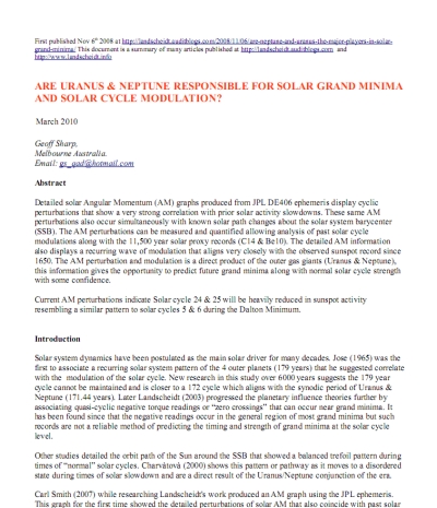 Scientific report template