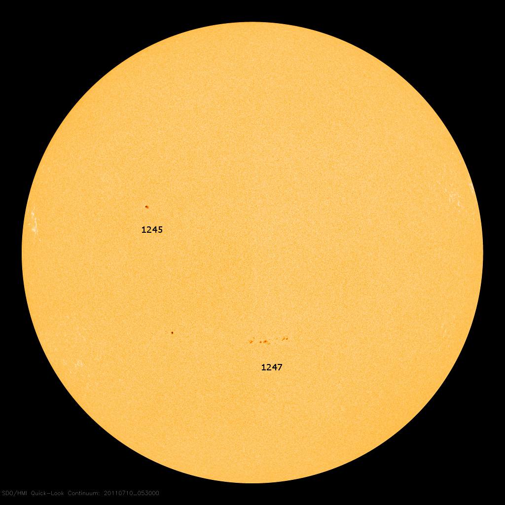 SDO Sunspot